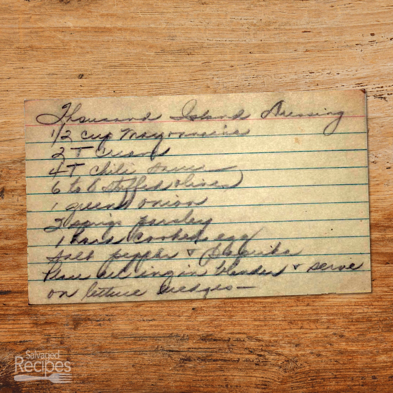 Thousand Island Dressing