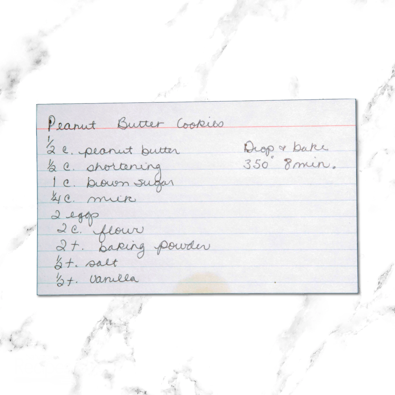 Peanut Butter Cookies
