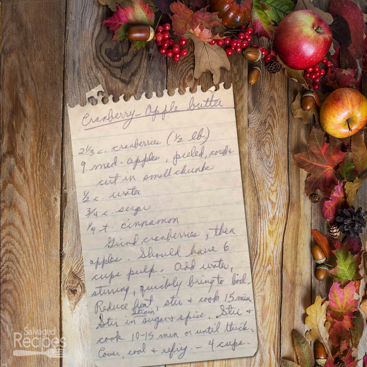 Cranberry Apple Butter