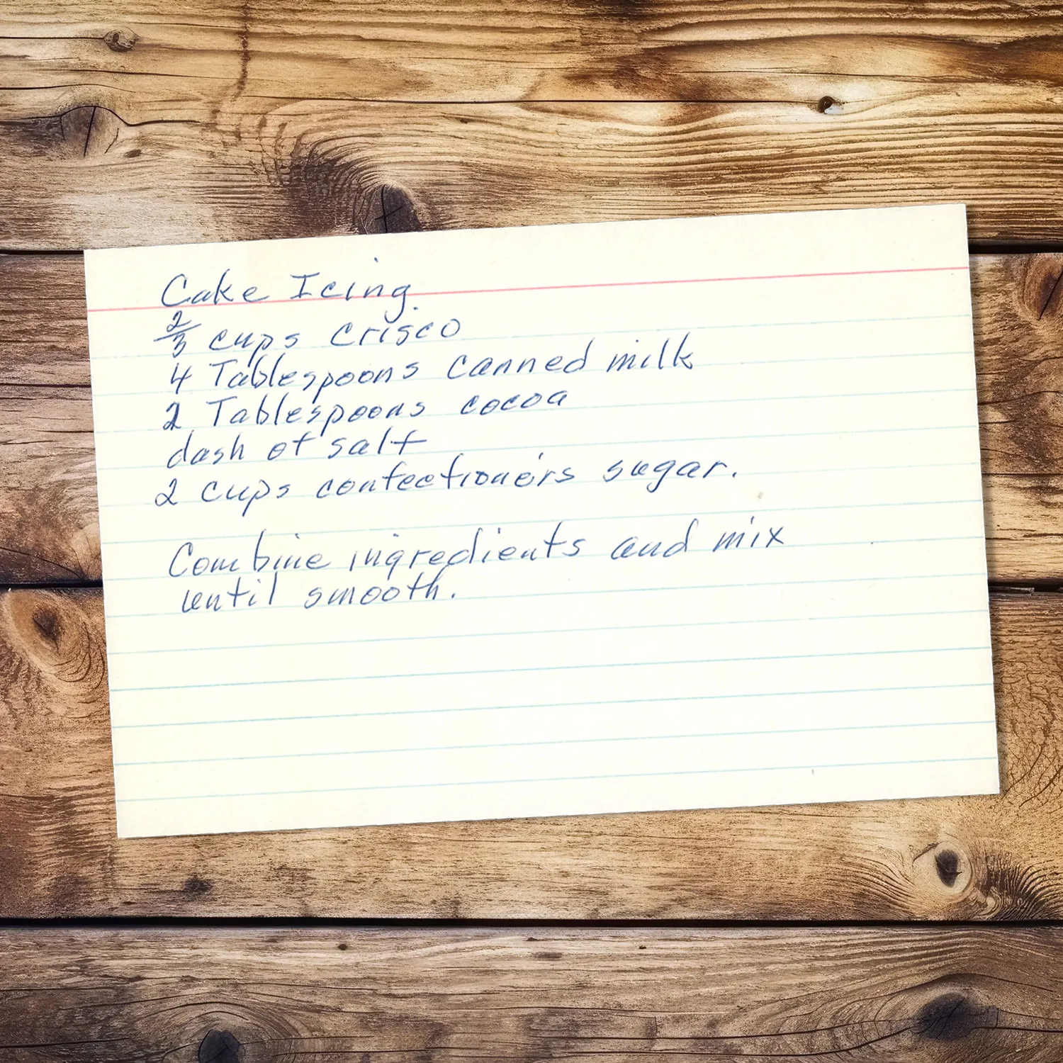 Cocoa Cake Icing