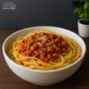 Spaghetti with Meat Sauce