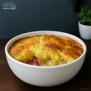 Rhubarb Pudding