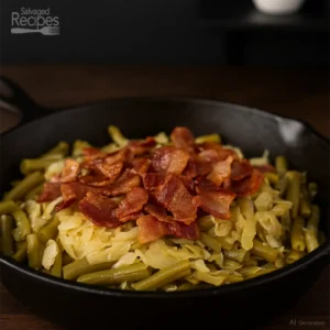 Green Beans and German Cabbage
