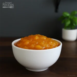 Almond Flavored Peach Jam