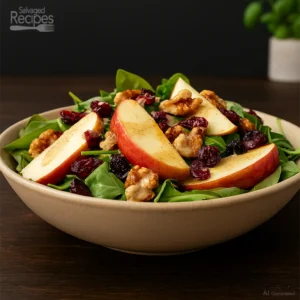 Autumn apple salad