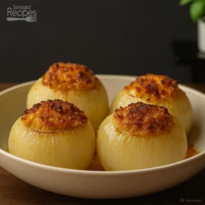 Baked Stuffed Onions