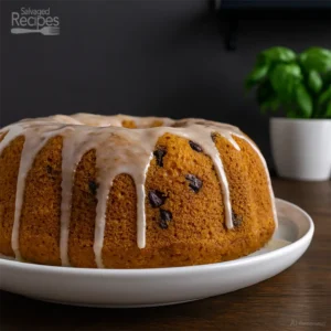 Choco-Dot Pumpkin Cake