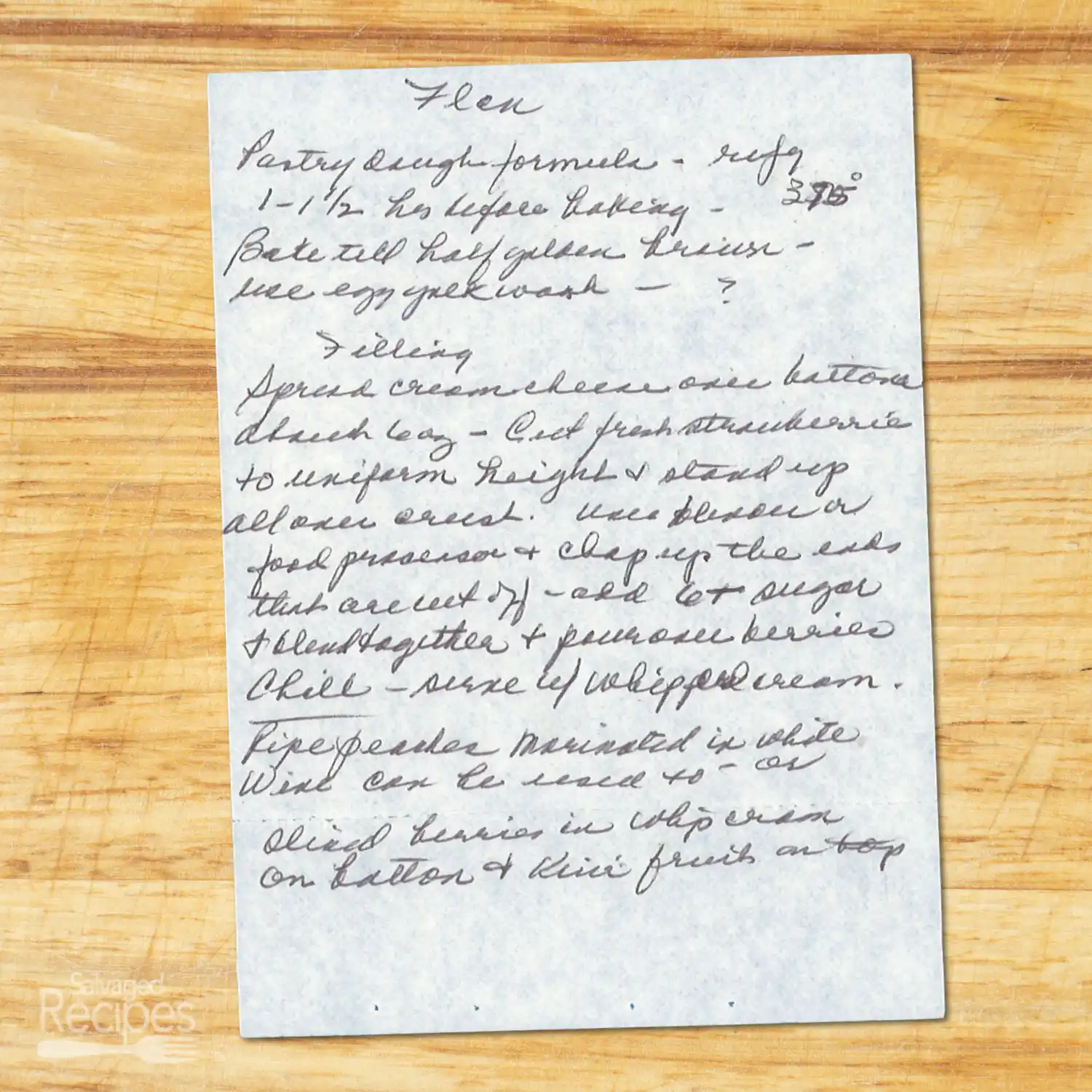 Flan with Kiwi & Cream Cheese Filling