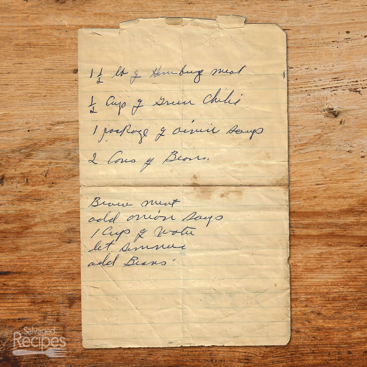 Easy 4-Ingredient Hamburger Chili