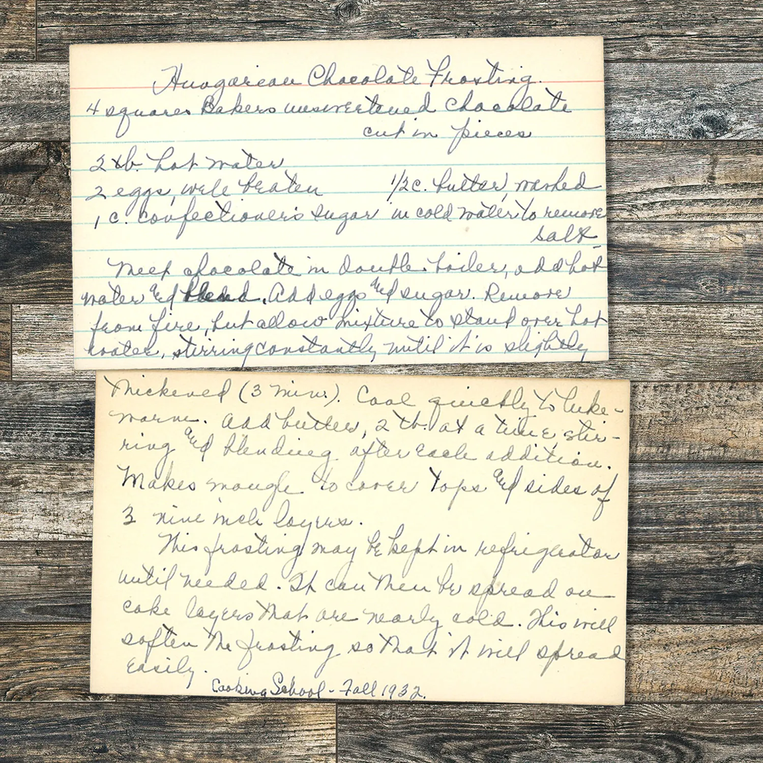 Hungarian Chocolate Cake Frosting