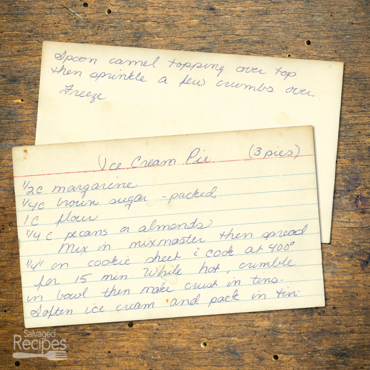 Ice Cream Pie with Buttery Nut Crumb Crust