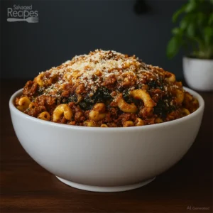Italian Style Macaroni Casserole from Evelyn Callas