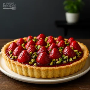 Berry Tart with Pistachios