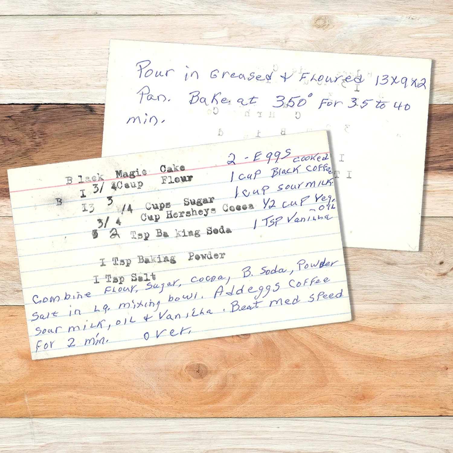 Black Magic Chocolate Cake with Coffee