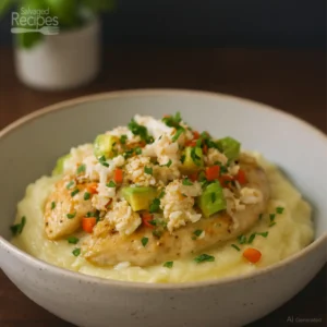 Chicken Breasts with Crab Meat