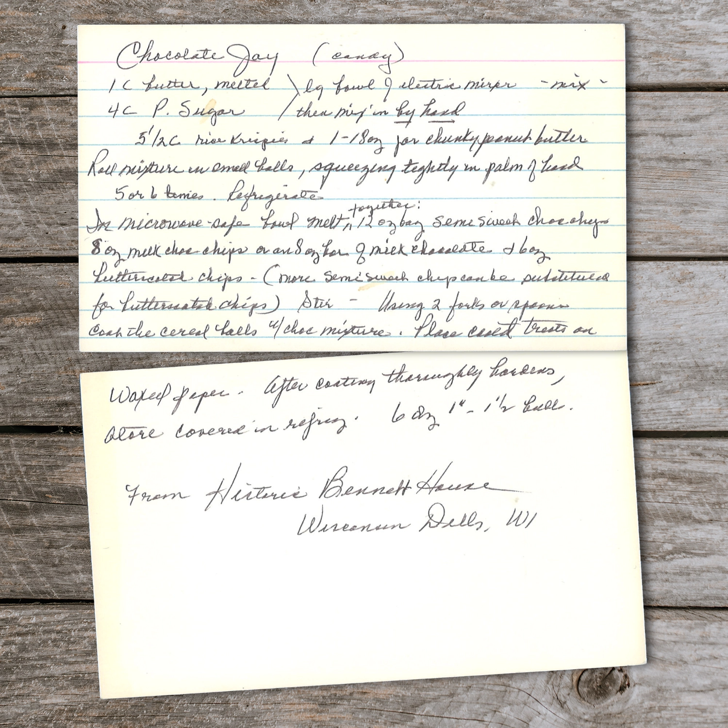 Chocolate Jay from Historic Bennett House