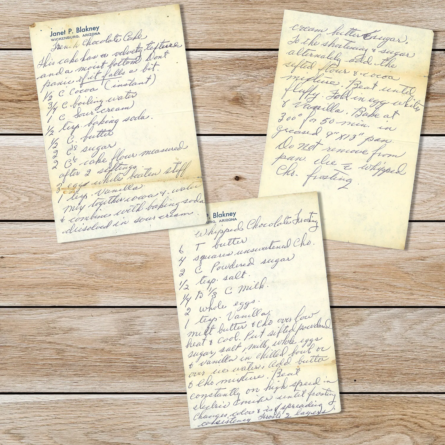 French Chocolate Sour Cream Cake with Whipped Chocolate Frosting