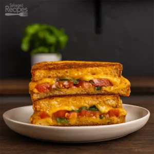 Grilled Tomato and Cheese Sandwiches