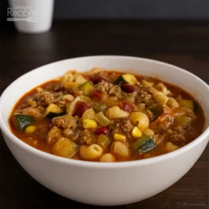 Hamburger Minestrone