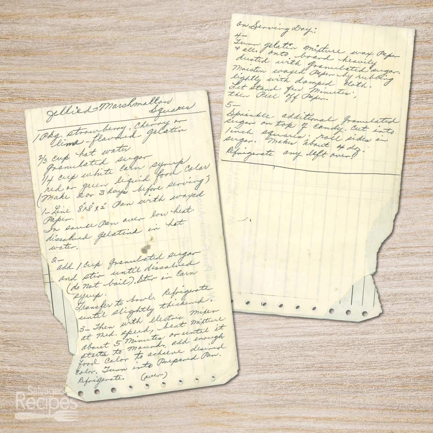 Jellied Marshmallow Candy Squares