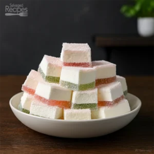 Jellied Marshmallow Squares