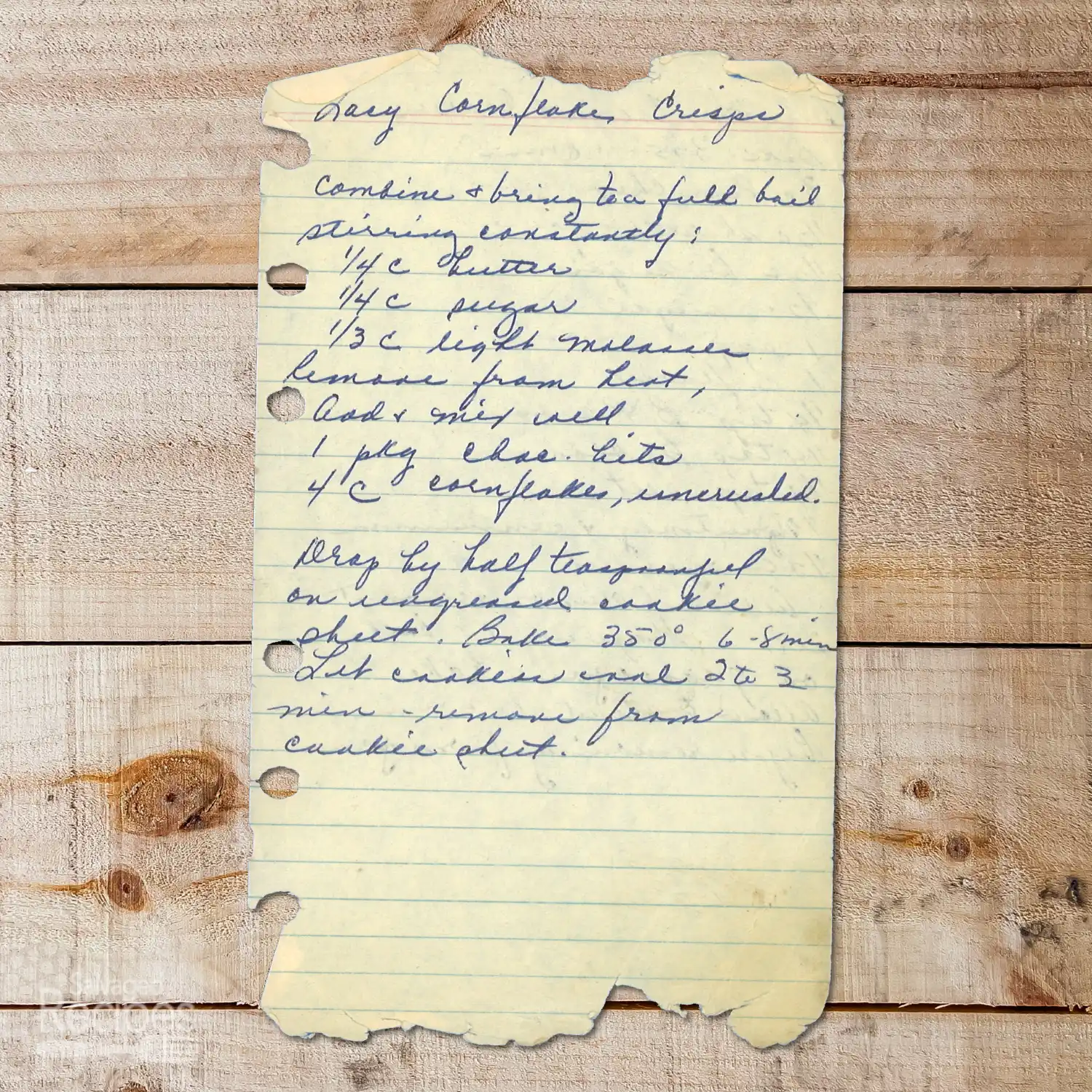 Lazy Cornflake Crisps