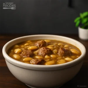 Pork Chops and White Bean Stew