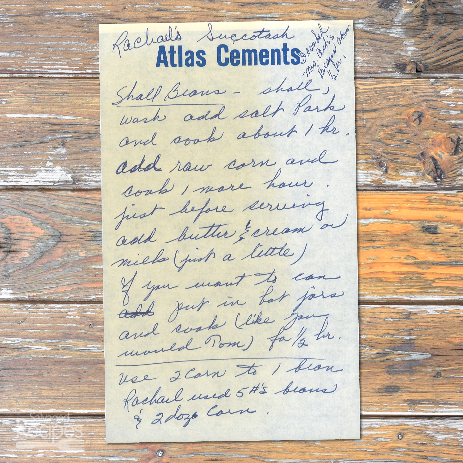 Rachael’s Succotash with Fresh Corn & Shell Beans