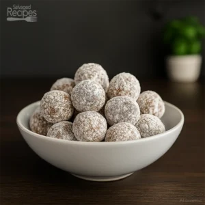 Rum or Bourbon Balls
