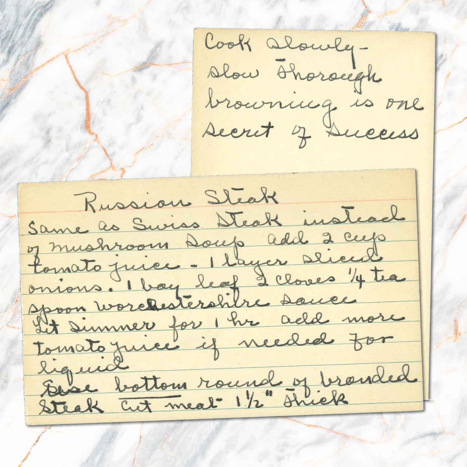 Russian Steak with Slow-Simmered Tomato Gravy