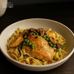 Sautéed Chicken Breasts with Mushrooms