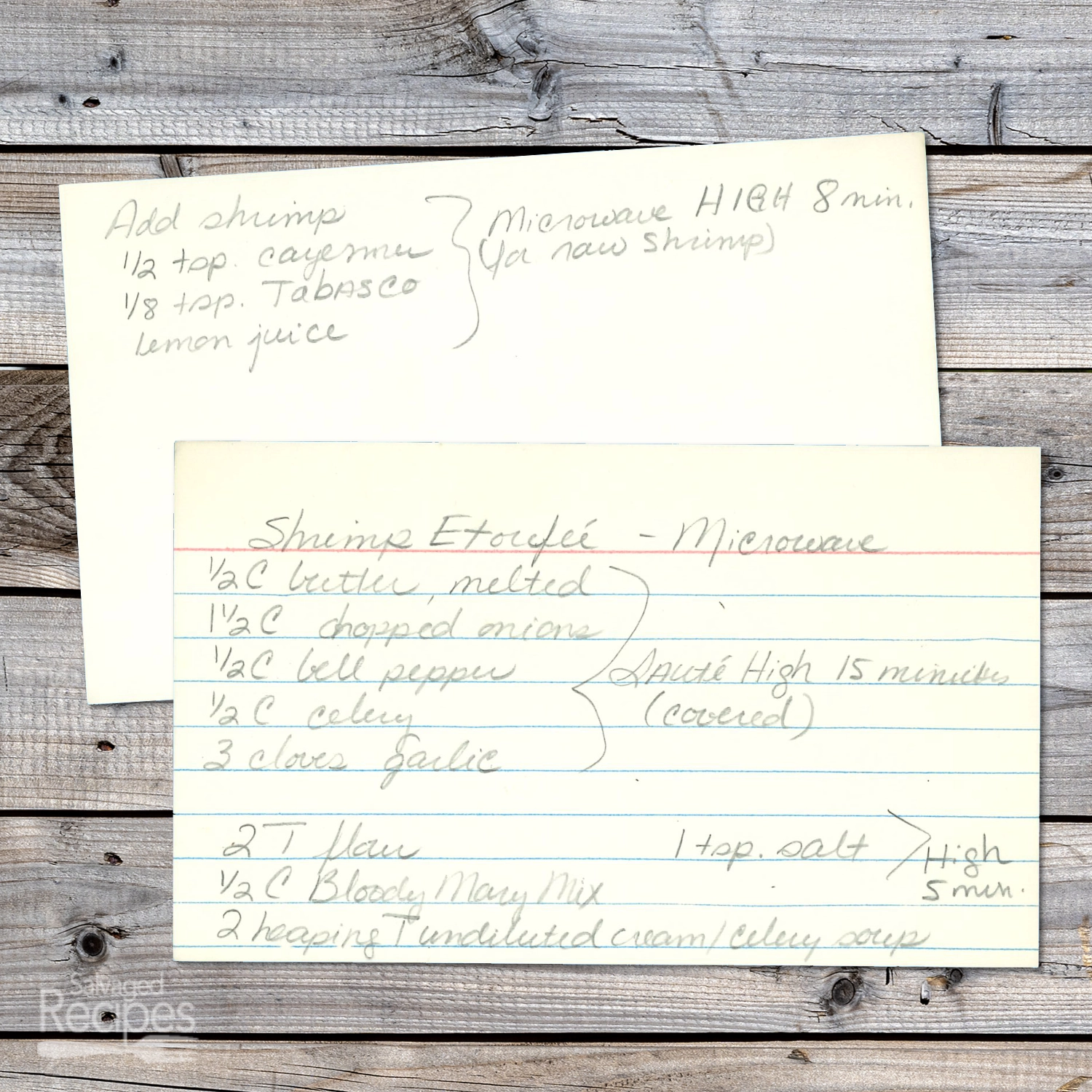 Easy Microwave Shrimp Étouffée