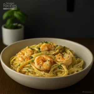 Shrimp Fettuccine from Justin