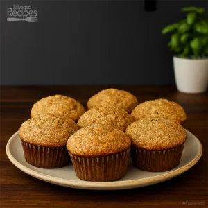 Simple Wheat and Oat Muffins