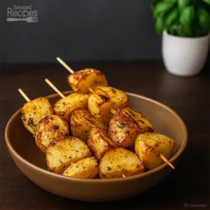Skewered Grilled Potatoes
