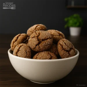 Snappy Molasses Crinkles