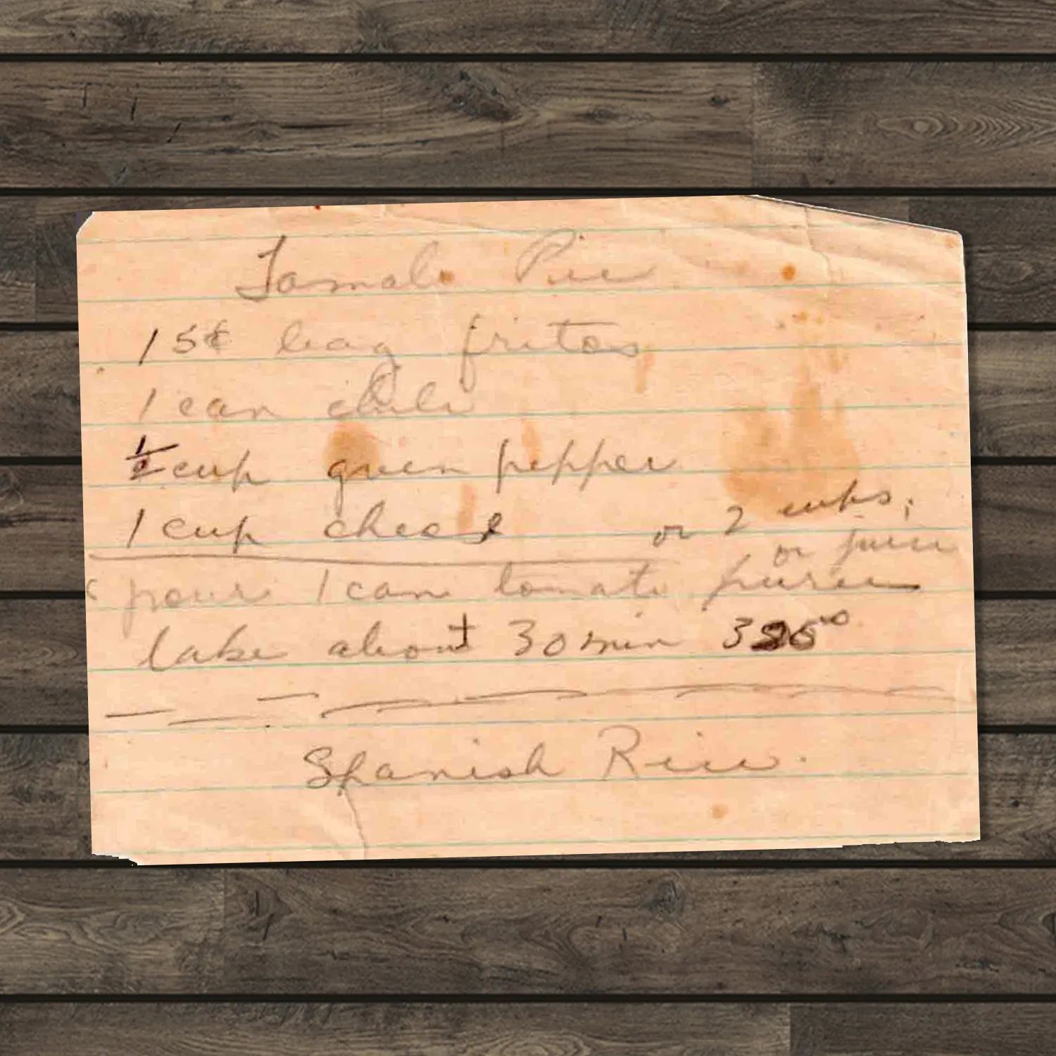 Classic Retro Tamale Pie