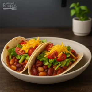 Three Bean Tacos