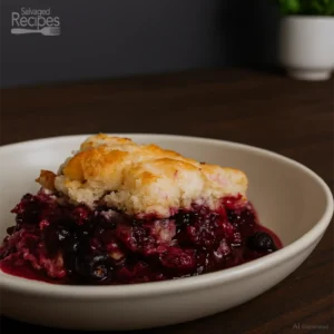 Triple Berry Cobbler