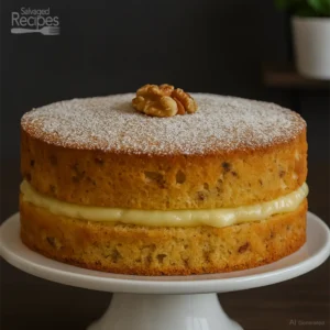 Walnut-Lemon Cake