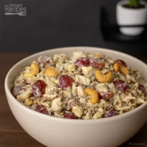 Wild Rice Chicken Salad from Vi Johnson