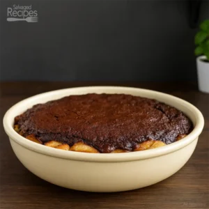 Apple Chocolate Pudding