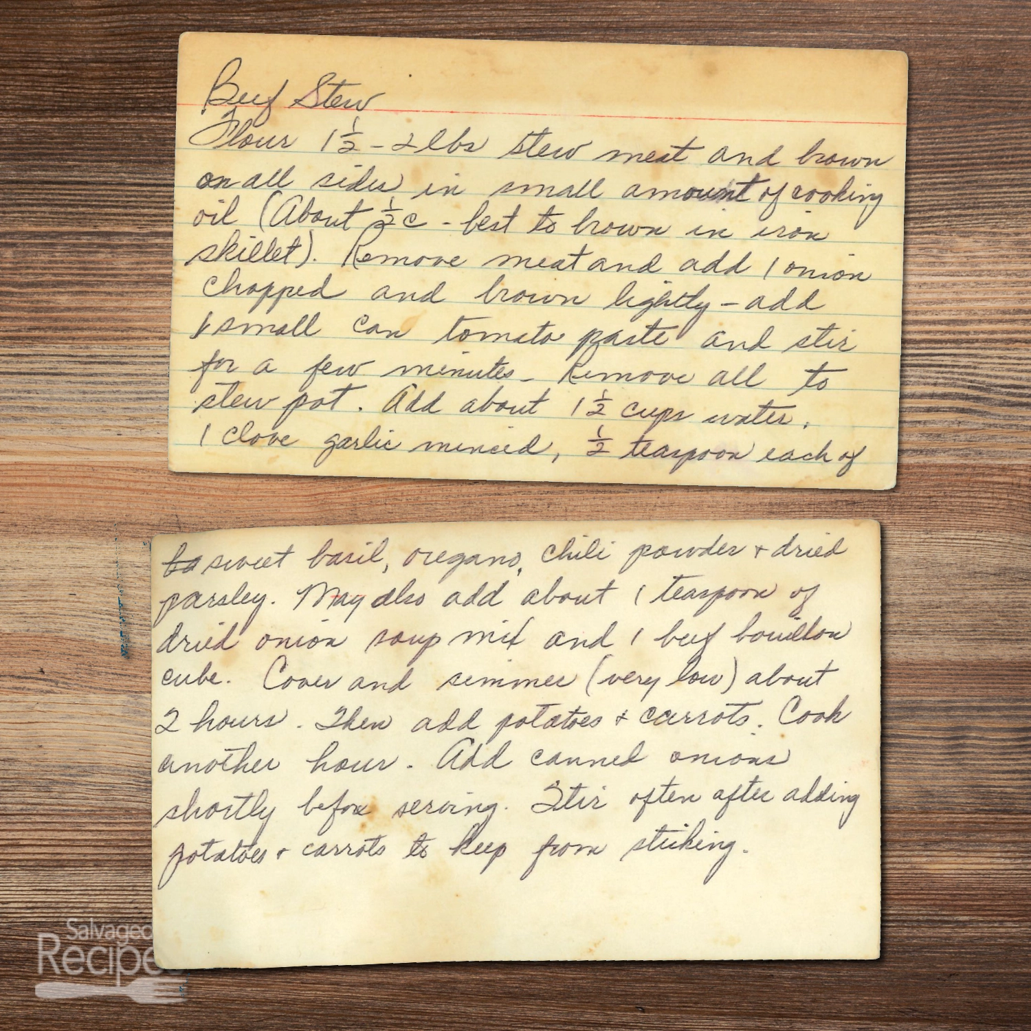 Hearty Beef Stew with Potatoes and Carrots