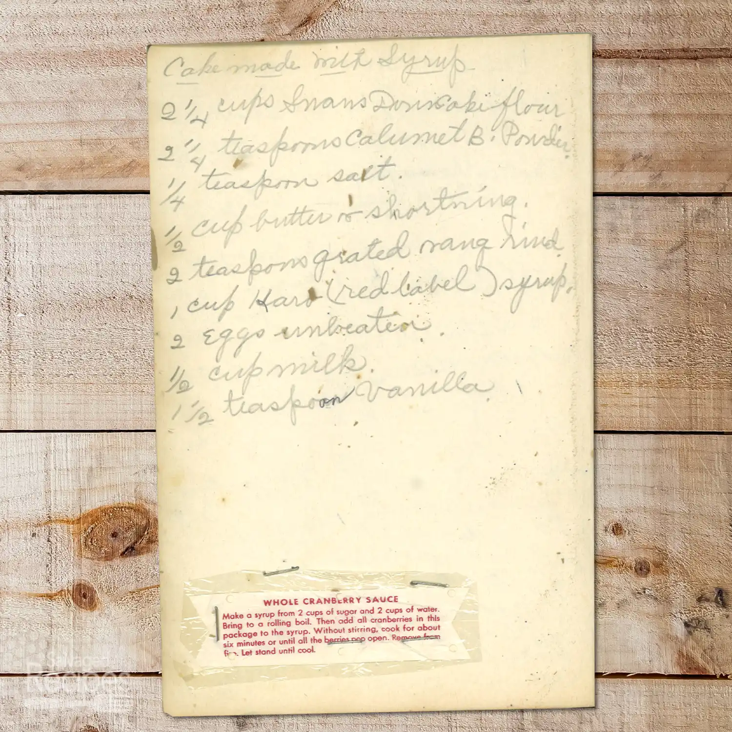 Syrup Cake with Orange Zest