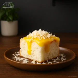 Lemon & Coconut Angel Food Cake