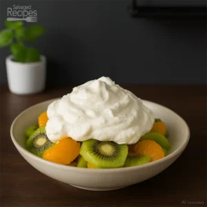 Orange and Kiwi Fluff