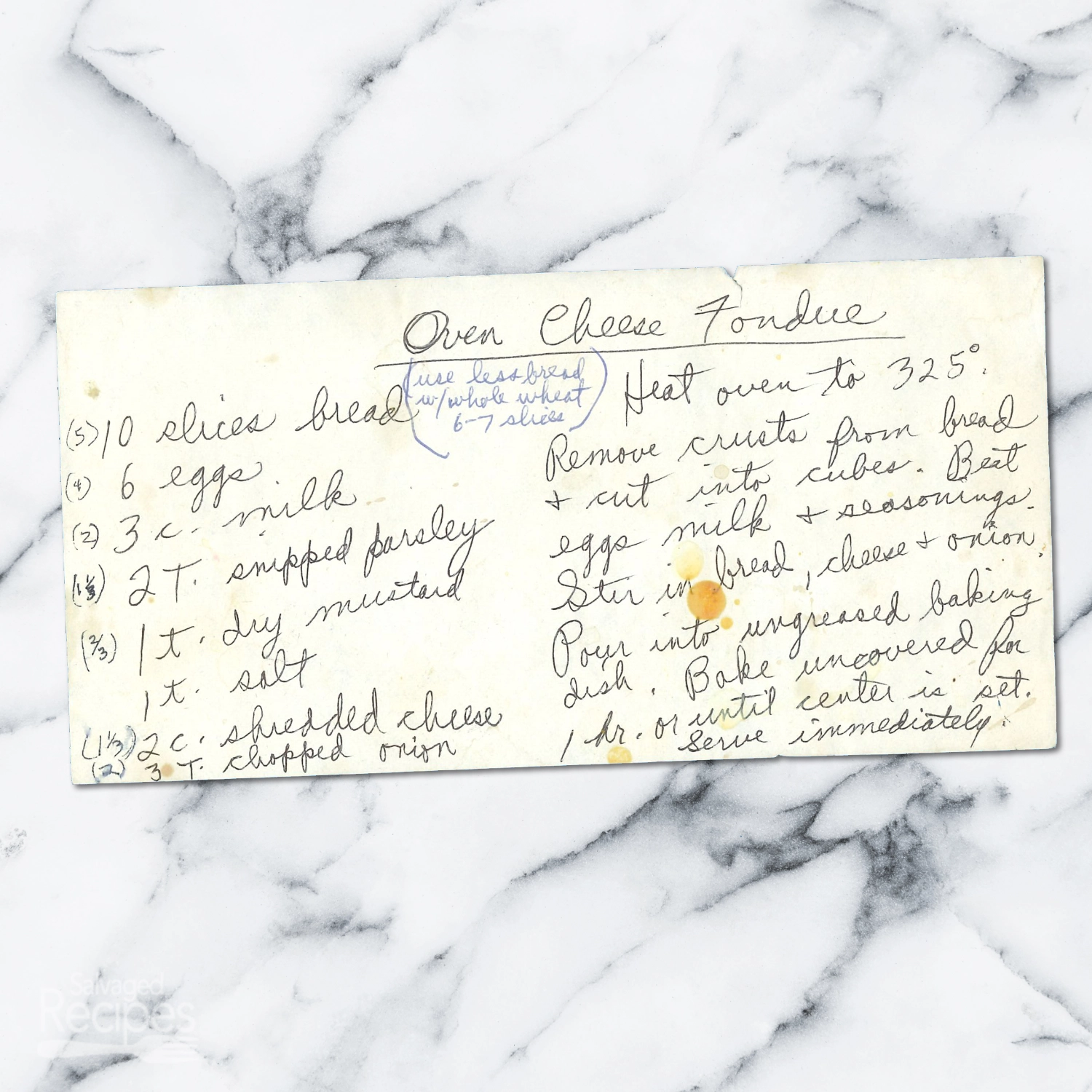 Oven-Baked Cheese Fondue with Bread & Eggs