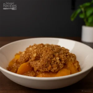 Peach Crumble