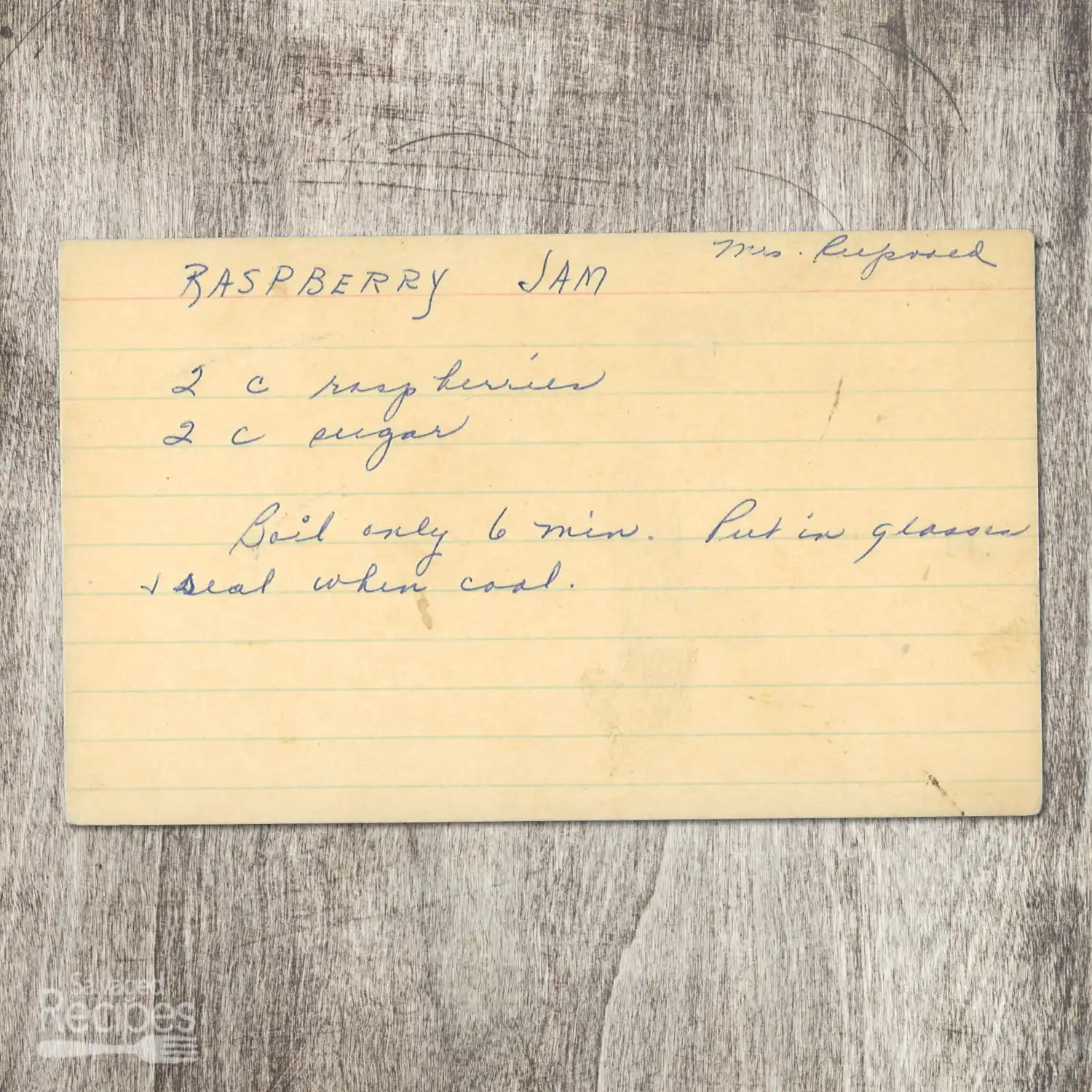 2-Ingredient Raspberry Jam