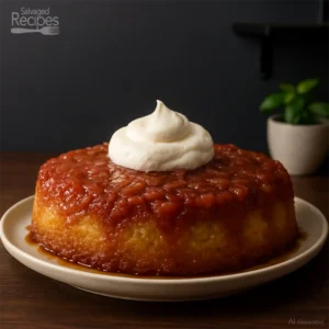 Rhubarb Upside Down Cake
